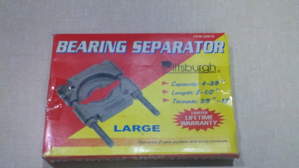 Large Bearing Separator